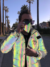 Load image into Gallery viewer, Sickadelic Reflective Fitted Puffer - Sickadelic
